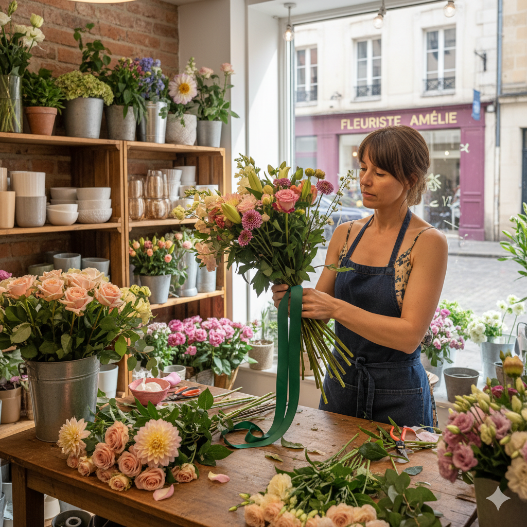 A beautiful bouquet from a partner flower shop